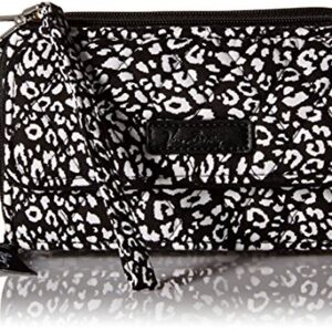 Vera Bradley Black and Cream Patterned Crossbody Bag